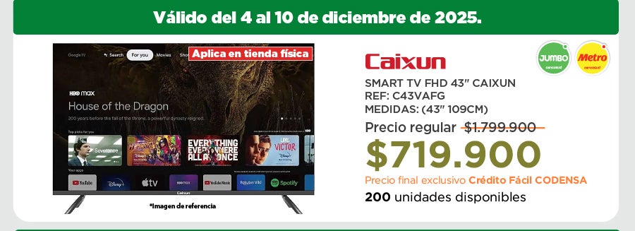 Crédito f´cil codensa